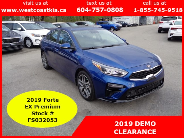 2019 Kia Forte EX Premium | Kia Demo Clearance – Available Now at West ...